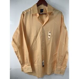 Madison Slim Fit Mens Large Long Sleeve Button Up Collared Shirt